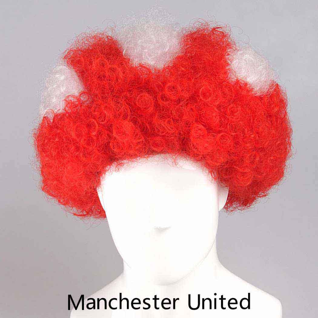 Manchester United Afro Wig